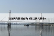 镇江天气预报查询（镇江天气预告）