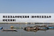 荷兰豆怎么炒好吃又简单（素炒荷兰豆怎么炒好吃又简单）