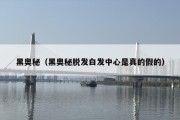 黑奥秘（黑奥秘脱发白发中心是真的假的）