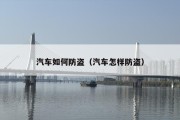 汽车如何防盗（汽车怎样防盗）