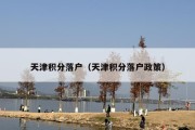 天津积分落户（天津积分落户政策）