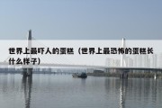 世界上最吓人的蛋糕（世界上最恐怖的蛋糕长什么样子）