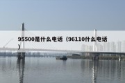 95500是什么电话（96110什么电话）