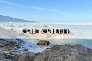 天气上海（天气上海预报）