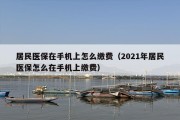 居民医保在手机上怎么缴费（2021年居民医保怎么在手机上缴费）