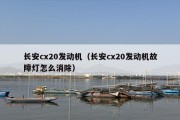 长安cx20发动机（长安cx20发动机故障灯怎么消除）
