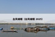 台风蝴蝶（台风蝴蝶 2025）