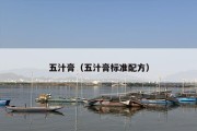 五汁膏（五汁膏标准配方）