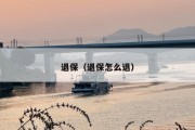 退保（退保怎么退）