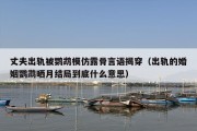 丈夫出轨被鹦鹉模仿露骨言语揭穿（出轨的婚姻鹦鹉晒月结局到底什么意思）