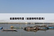 雀巢咖啡热量（雀巢咖啡热量表）