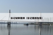 谷记秘制猪蹄（谷记猪蹄加盟）