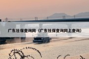 广东社保查询网（广东社保查询网上查询）