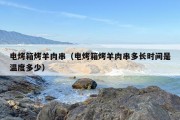电烤箱烤羊肉串（电烤箱烤羊肉串多长时间是温度多少）