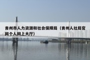 青州市人力资源和社会保障局（青州人社局官网个人网上大厅）