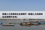 新疆人力资源和社会保障厅（新疆人力资源和社会保障厅文件）