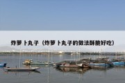 炸萝卜丸子（炸萝卜丸子的做法酥脆好吃）