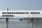 德克士加盟条件和费用是多少呢（王森西点烘焙学校的地址）