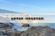 加盟项目网（招商加盟项目网）