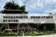 蛋糕的做法烤箱新手做（蛋糕的做法烤箱新手做不用打蛋器）