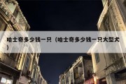 哈士奇多少钱一只（哈士奇多少钱一只大型犬）