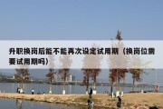 升职换岗后能不能再次设定试用期（换岗位需要试用期吗）