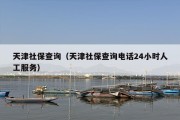 天津社保查询（天津社保查询电话24小时人工服务）