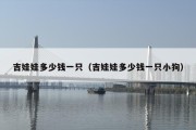 吉娃娃多少钱一只（吉娃娃多少钱一只小狗）