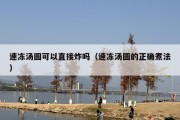 速冻汤圆可以直接炸吗（速冻汤圆的正确煮法）