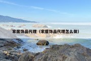 家居饰品代理（家居饰品代理怎么做）