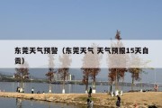 东莞天气预警（东莞天气 天气预报15天自贡）