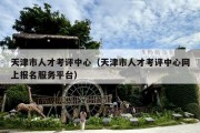 天津市人才考评中心（天津市人才考评中心网上报名服务平台）